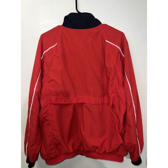 Vintage Nike Bauer 🇨🇦 Mens Coat L, Full‎ Zip Hockey Windbreaker , USA Made - Picture 2 of 8